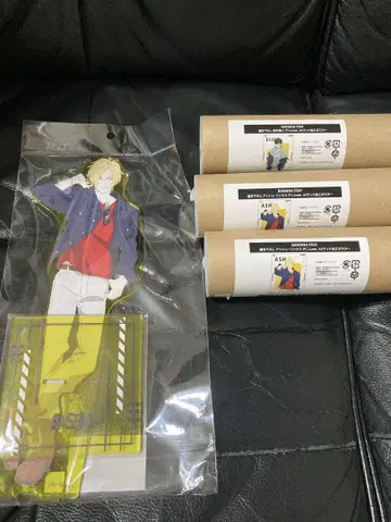 복권 메이트 BANANA FISH 신작 데님 버전과 포스터 3개