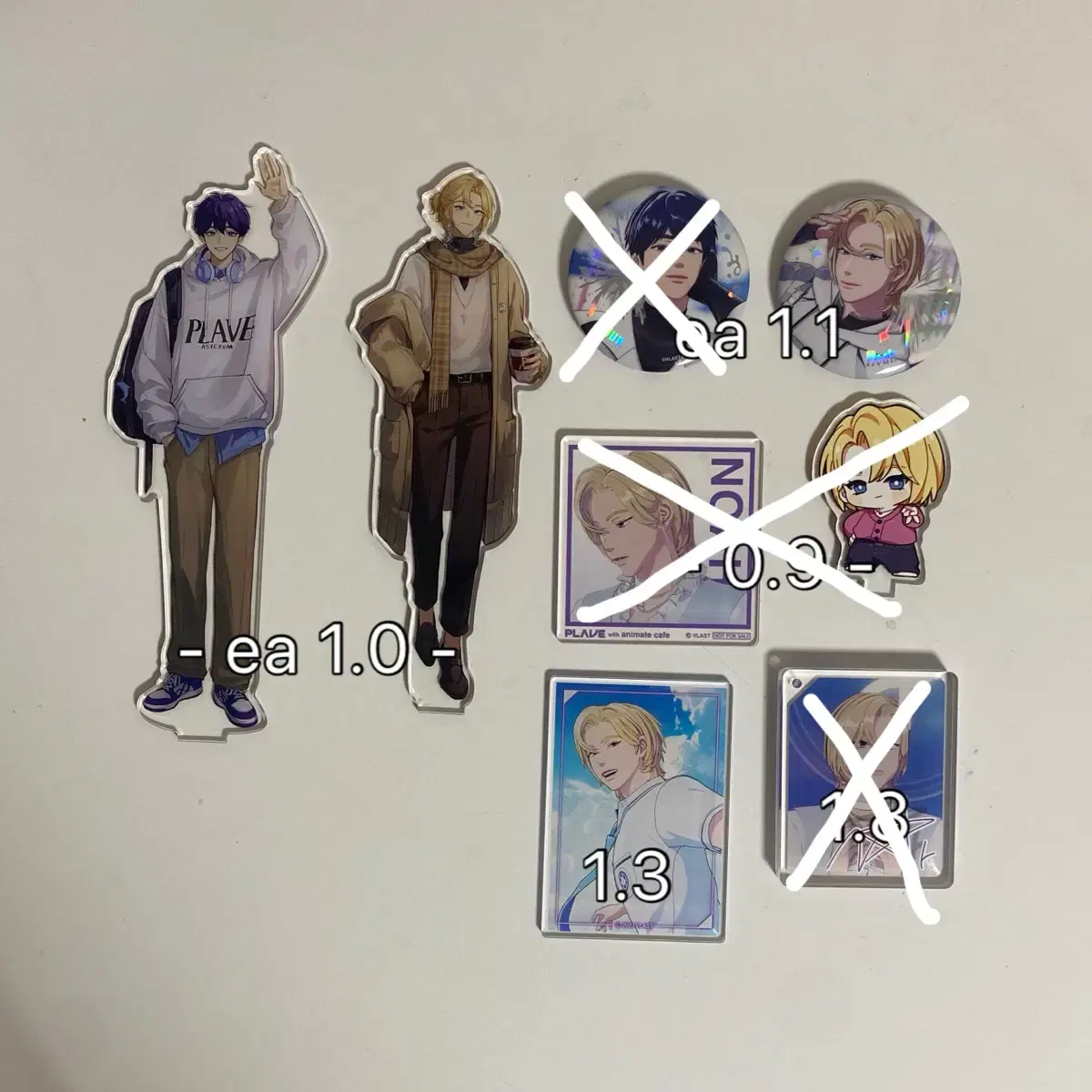 Playve doll acrylic poca meme mimum eunho bamby yejun noah hamin