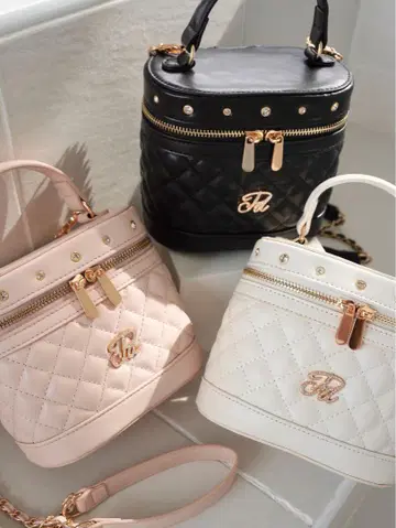 Pd 비주 퀼팅 바니티 백 핑크 가격 인하했습니다