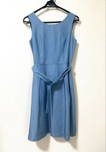 PROPORTION BODY DRESSING 데님풍 원피스