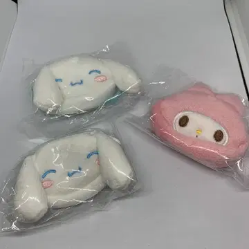산리오 봉제 인형용 미니백 시나몬 2개 마이멜로디 1개