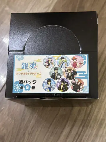 캔뱃지 전종 세트 box 은혼 산리오 캐릭터즈 이케부쿠로