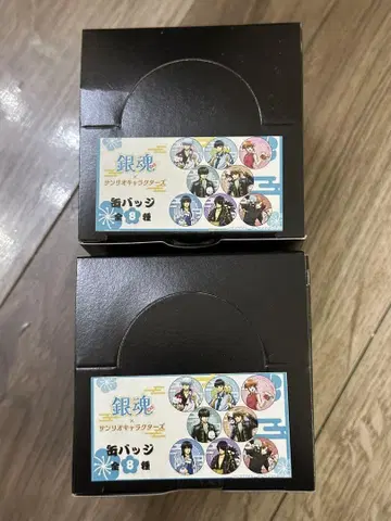 은혼 산리오 캔뱃지 2개 세트 산리오 캐릭터즈 콜라보