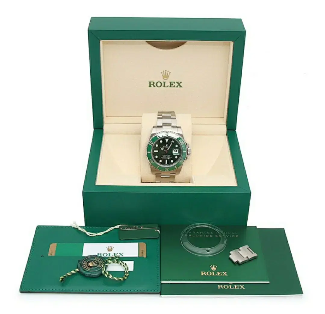 (Polishing Complete) Rolex Submariner 40mm Hulk Steel