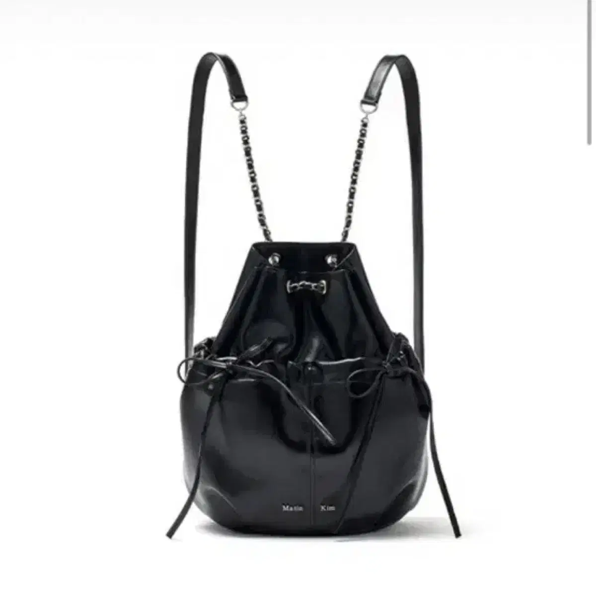 새상품) 마뗑킴 DRAW STRING RIBBON BACK PACK IN