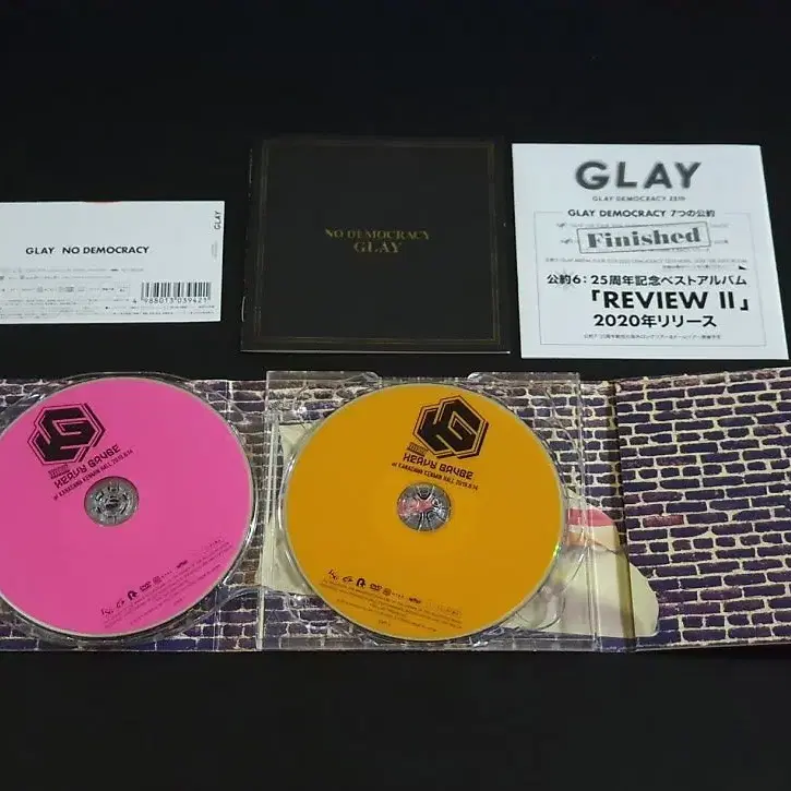 GLAY album NO DEMOCRACY (CD+2DVD) Album #GLAY,#DEMOCRACY on