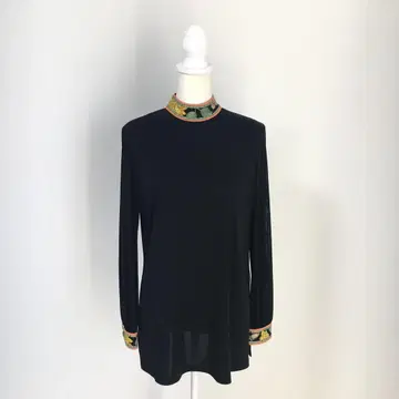 새상품급 LEONARD 레오나르 캔캔 큐빅 튜닉 LL