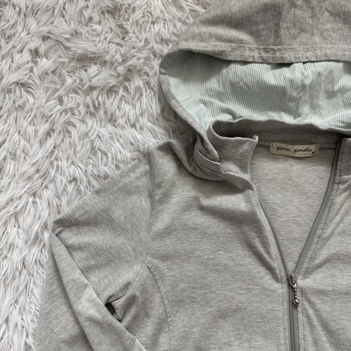 POM PONETTE Japanese Vintage Y2K Mori Girl Hoodie Y2K Hoodie