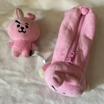 BTS COOKY 봉제 인형 키링 펜 케이스 필통 세트