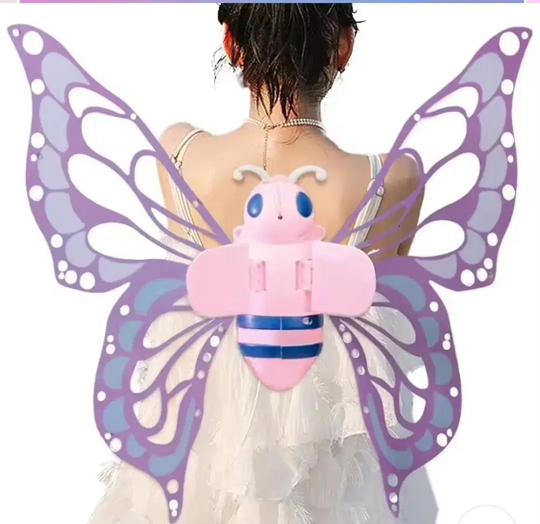 Sound LED butterfly angel wings fairy birthday gift toy princess doll Cosplay dress up