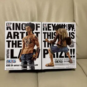 원피스 KING OF ARTIST 피규어 루피 & 로우