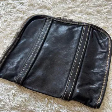 GUID 구이디 가죽 파우치 클러치백