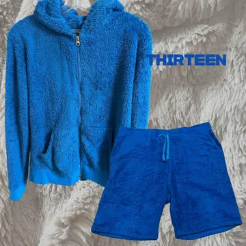 THIRTEEN setup 셋업 후드티