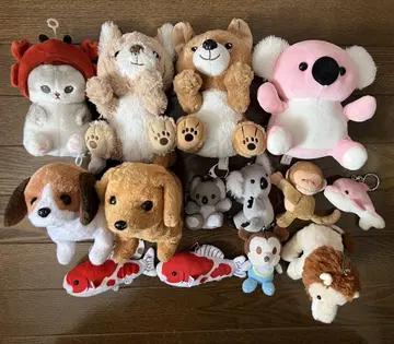 봉제 인형 묶음 판매 개 돌고래 동물 코알라 게 고양이 사자 미키