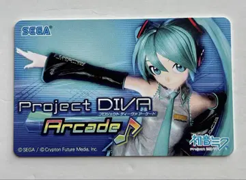 하츠네 미쿠 Project DIVA Arcade IC 카드