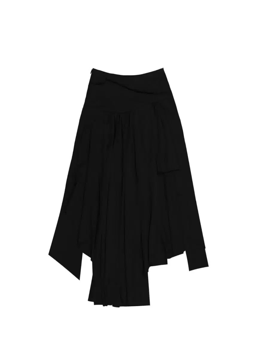 달링유어배드 ASYMMETRIC shirring skirt