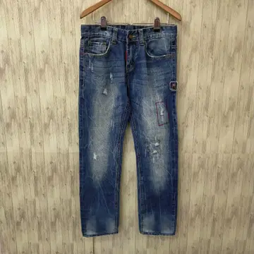 P4-85T/DSQUARED2/청바지/30인치/블루 워시