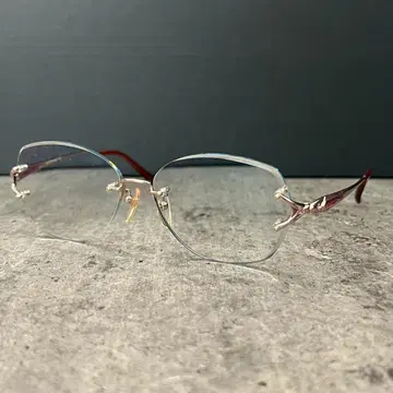 MORABITO 모라비토 안경 프레임 안경 투 포인트 무테 여성용