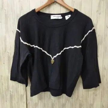 P4-89T/SONIA RYKIEL/니트/사이즈 표기 42/블랙