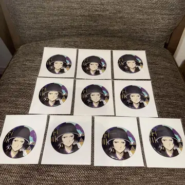 문호 스트레이독스 하이카라 캔뱃지 아쿠타가와 류노스케 10개