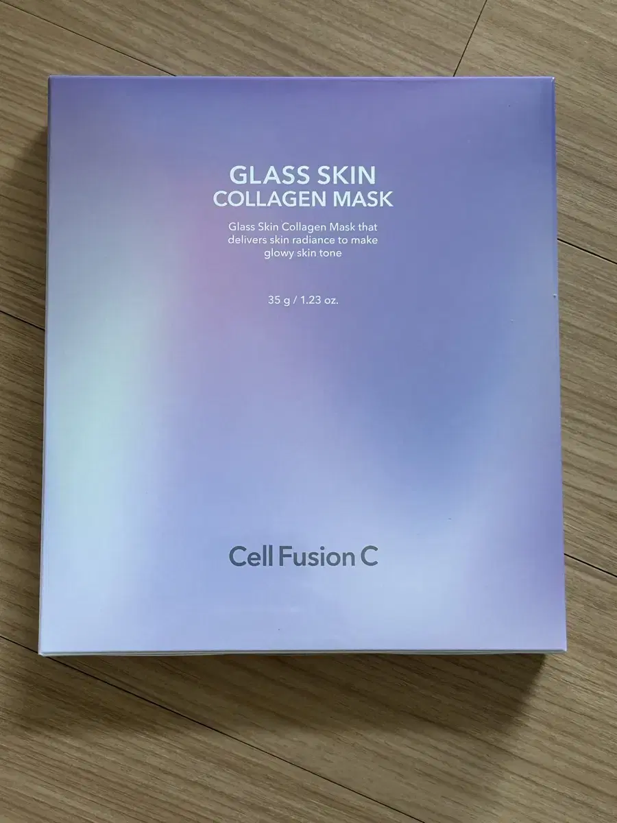 (NEW) Cellfusion Sea Glass Skin Collagen Mask Pack 5 pieces
