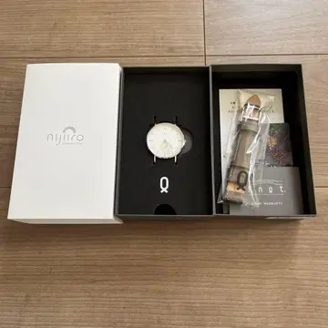 Knot nijiiro 키타야마 히로미츠 모델 손목시계