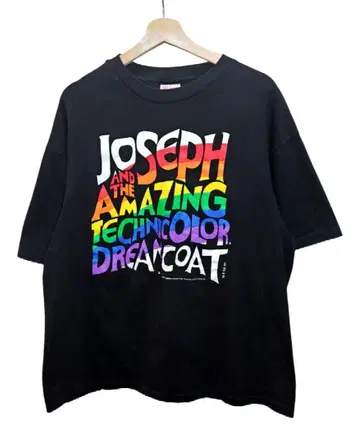 90s 요셉과 놀라운 테크니컬러 드림 코트 티셔츠