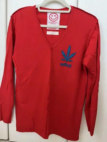 alovemovement 아랍 무브먼트 롱 T 빨간색 men's 레드