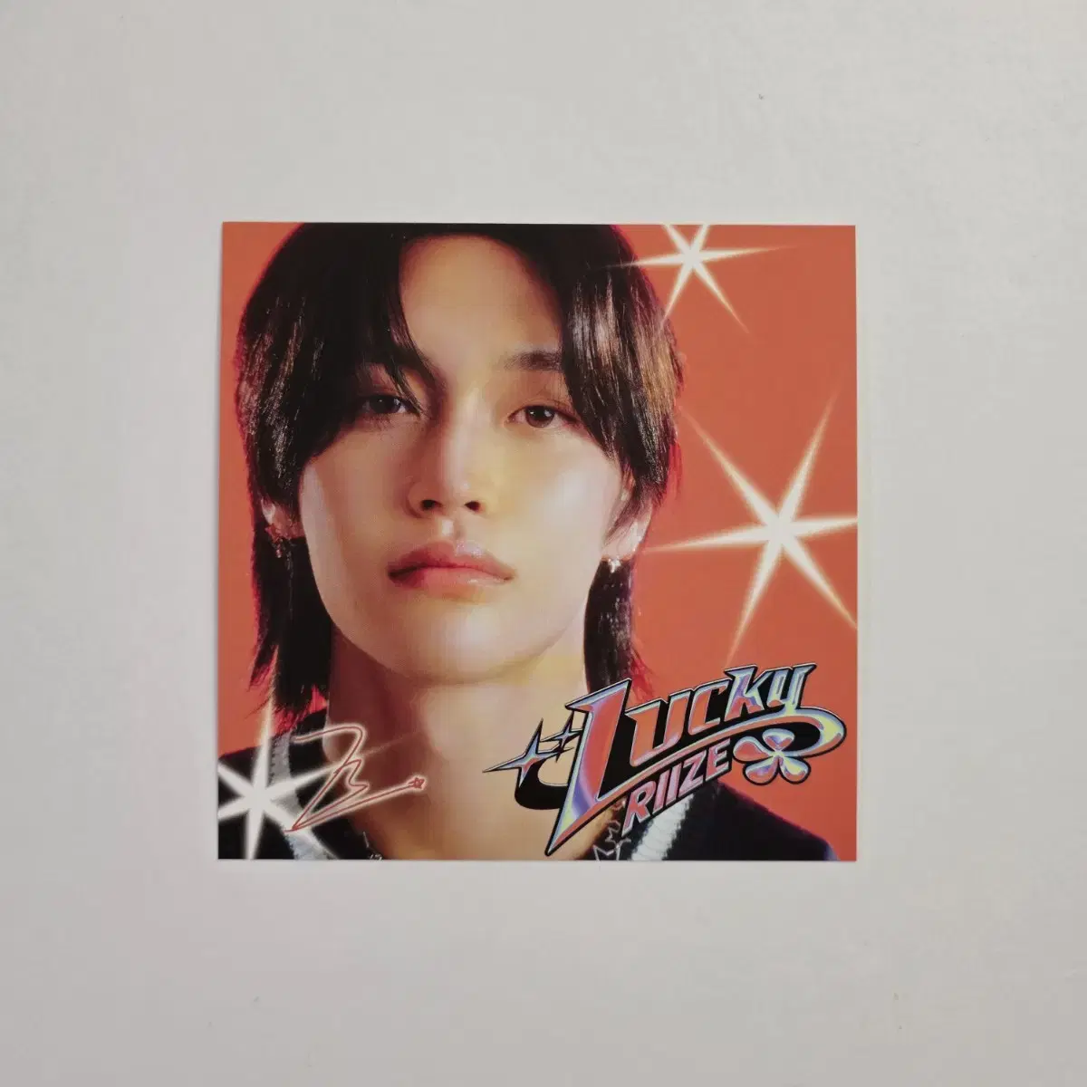 라이즈 원빈 일본 앨범 포카 럭키 팝업스토어 엽서 riize lucky