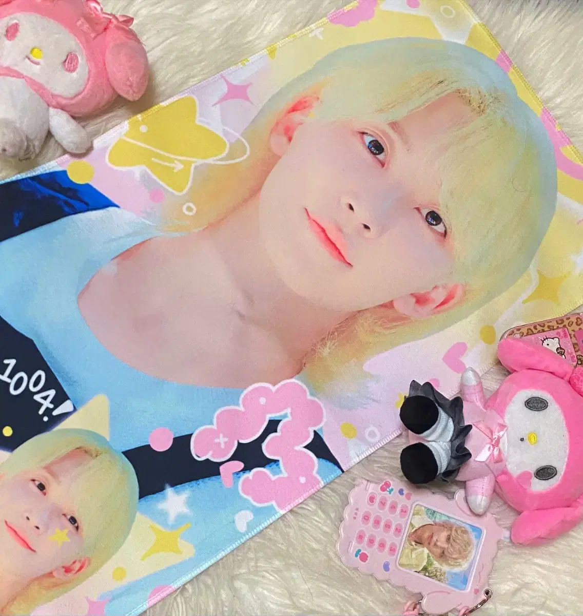 [Bulk] Seventeen Jeonghan Slogan Doll Keyring TtanJjong wts