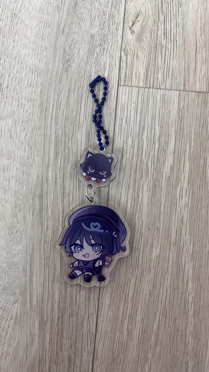 Ding, Seok, Suko, Genshin Impact Mega Coffee Collaboration Wanderer Unofficial Acrylic Keyring