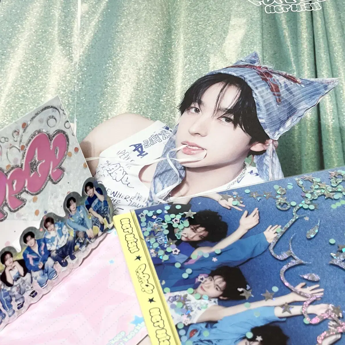엔시티 위시 팝팝 앨범 유우시 포스터 양도합니다 !