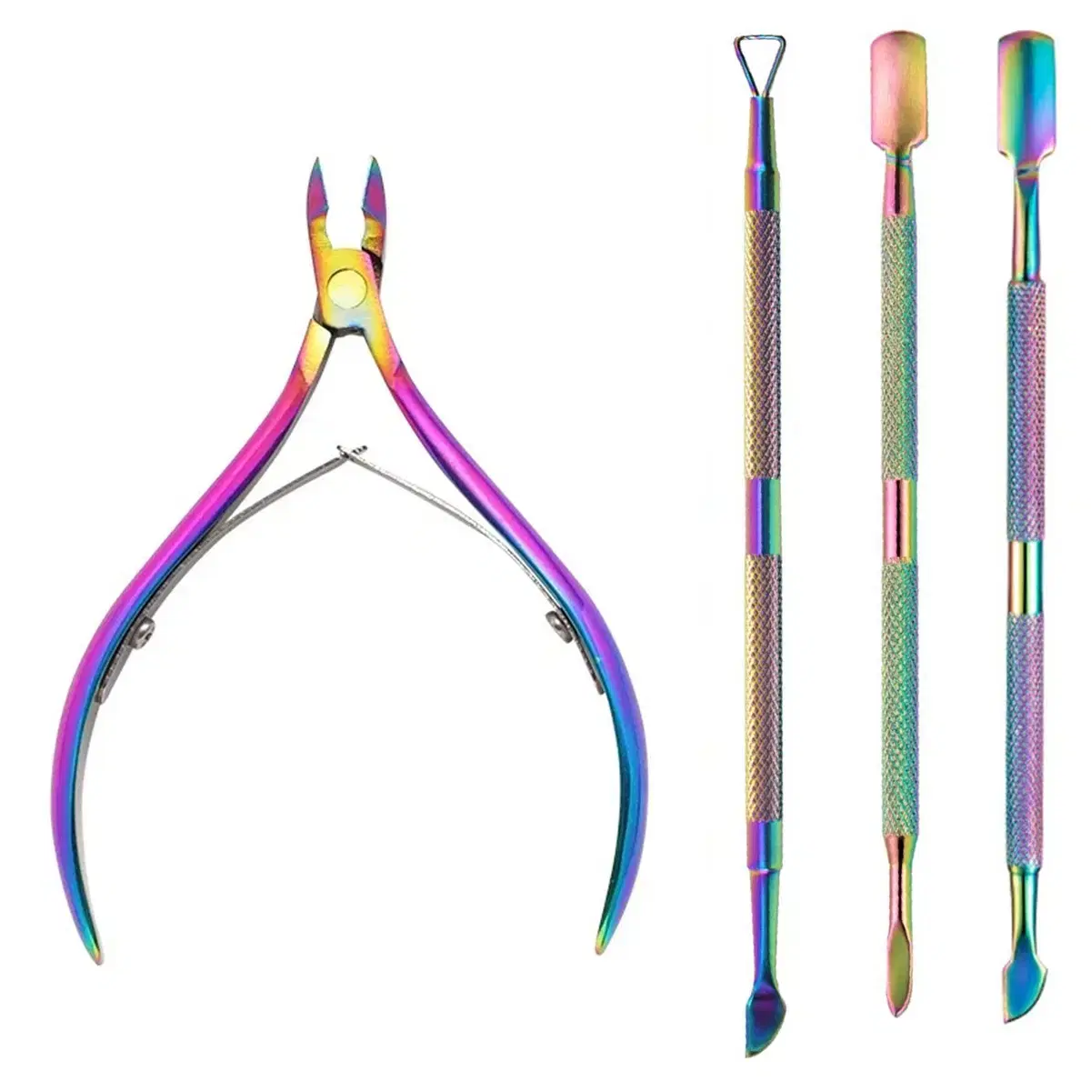 New) Nail nipper + nail pusher set