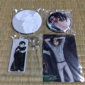 진격의 거인 리바이 캔 배치 키링 카드 세트