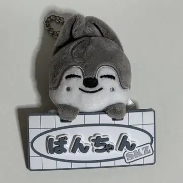 skzoo 네임택 키링 울프짱 반짱