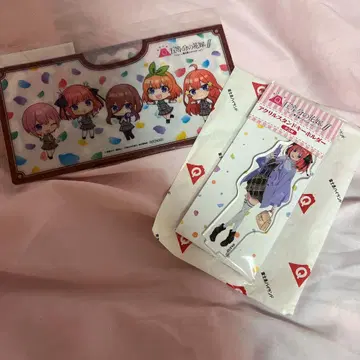 5등분의 신부 나카노 니노 후지큐 하이랜드 한정판 아크릴 스탠드