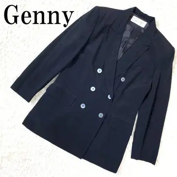 Genny 제니 더블 버튼 자켓 네이비 42 B9938