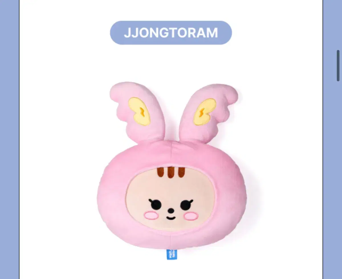 세븐틴 정한 인형 쫑토람 양도 쿠션 미개봉 현물 O
