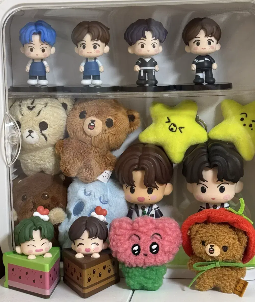 마크 해찬 nct 곰도 치타리 피규어 꼬마즈 맠가사리 햇가사리