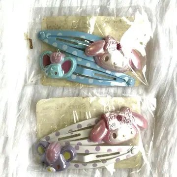 당시의 물건 마이멜로디 플랫군 곰돌이 패치 핑 헤이세이 레트로 2012