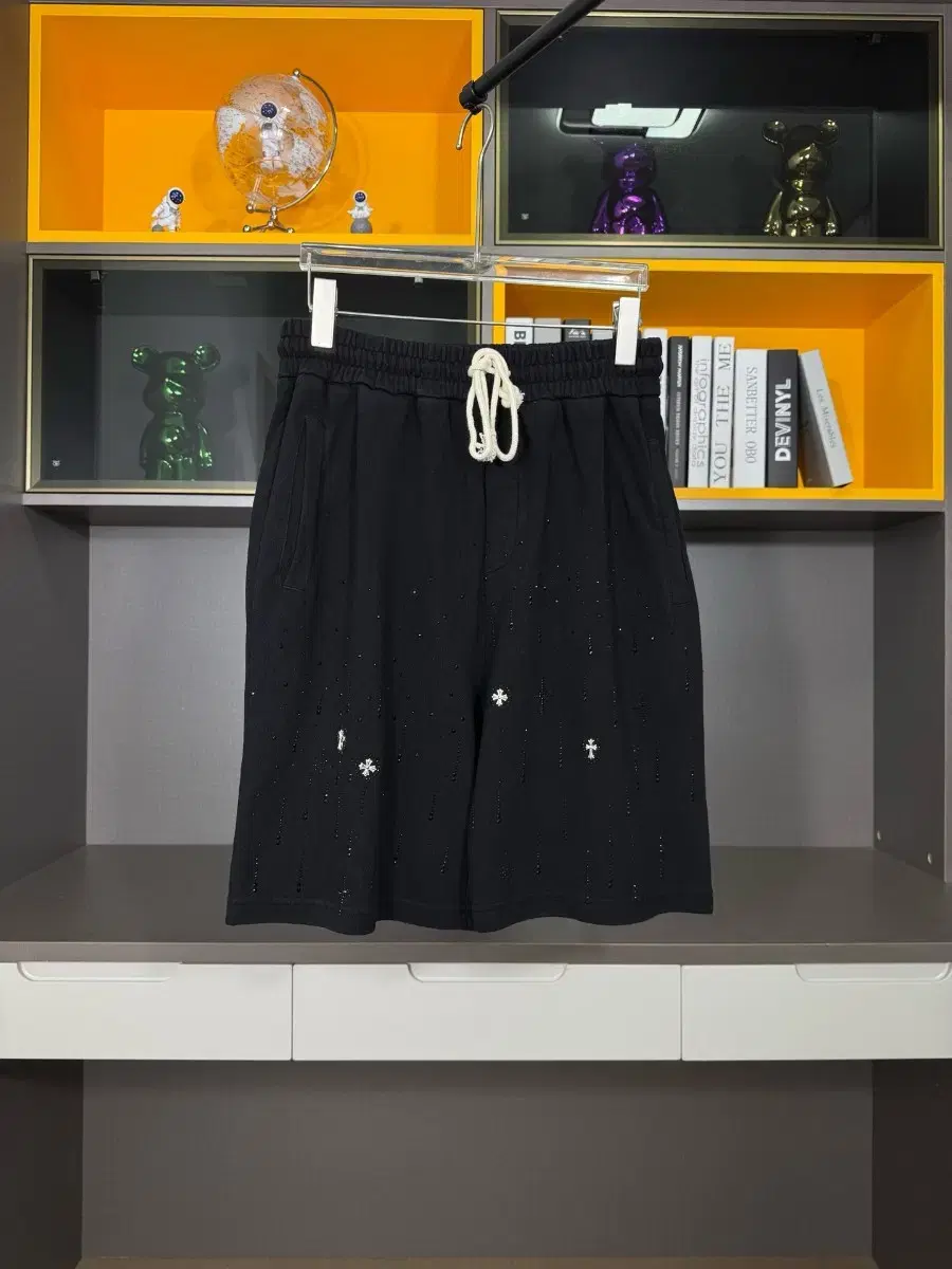 Chrome Hearts Chrome Hearts Black Shorts