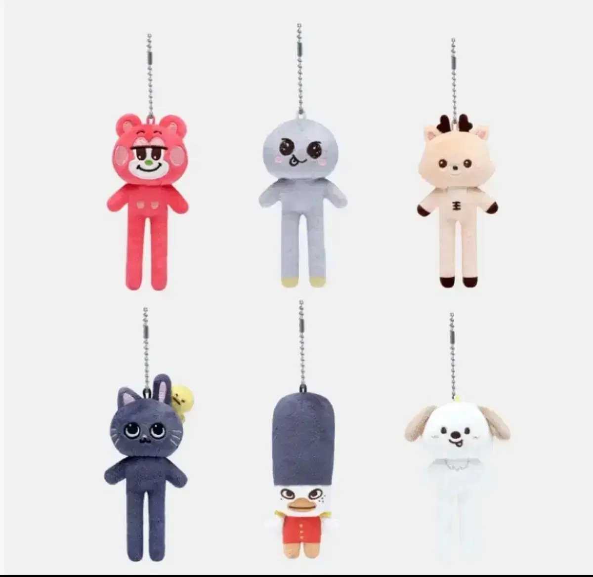 **덤 드려요***토냥덕 리틀 라이즈 팝업 롱다리 인형 키링 분철