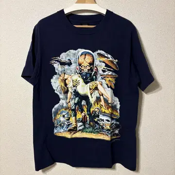 90s 마즈 어택 티셔츠 L 영화 빈티지
