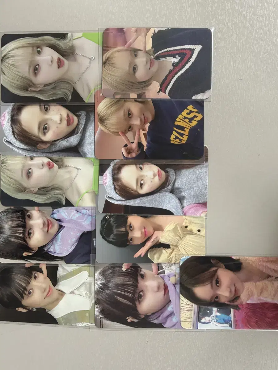 에스파 굿즈 처분 탈덕 윈터 카리나 지젤 닝닝 포카 앨범 엠디 포토카드