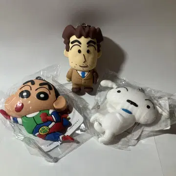 크레용 신짱(짱구는 못말려) 노하라 히로시, 시로, 신짱 3개 세트