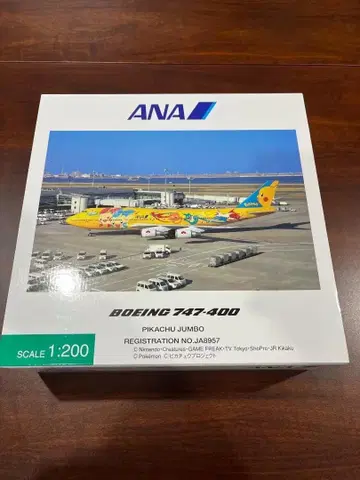 전일공상사|ANA BOEING 747-400 피카츄 점보