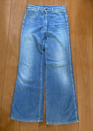 70s Vintage BIGJOHN 플레어 데님 배기 와이드 팬츠