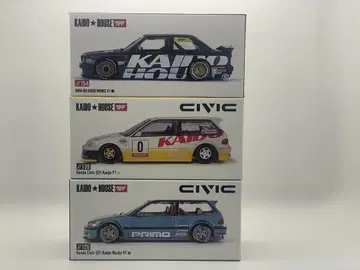 MINIGT 미니 GT 1/64 KAIDO HOUSE 3대 세트