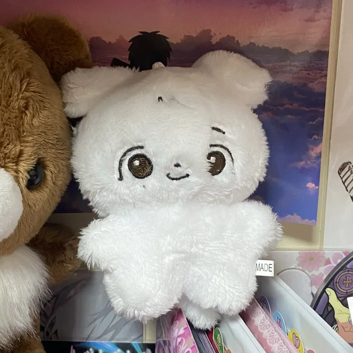 세븐틴 정한 10cm 인형 형아 뭉쫑이