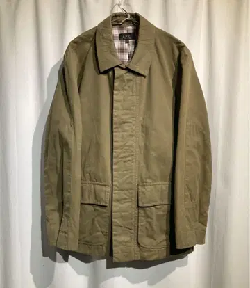 루마니아산 [a.p.c.] 자켓 카키 riri 지퍼